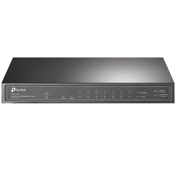 TP-Link SG1210P - Switch bureau 10 ports Gigabit PoE+