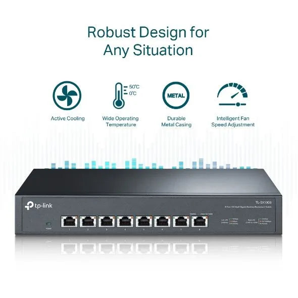 TP-Link SX1008 - Switch 8 ports 10G