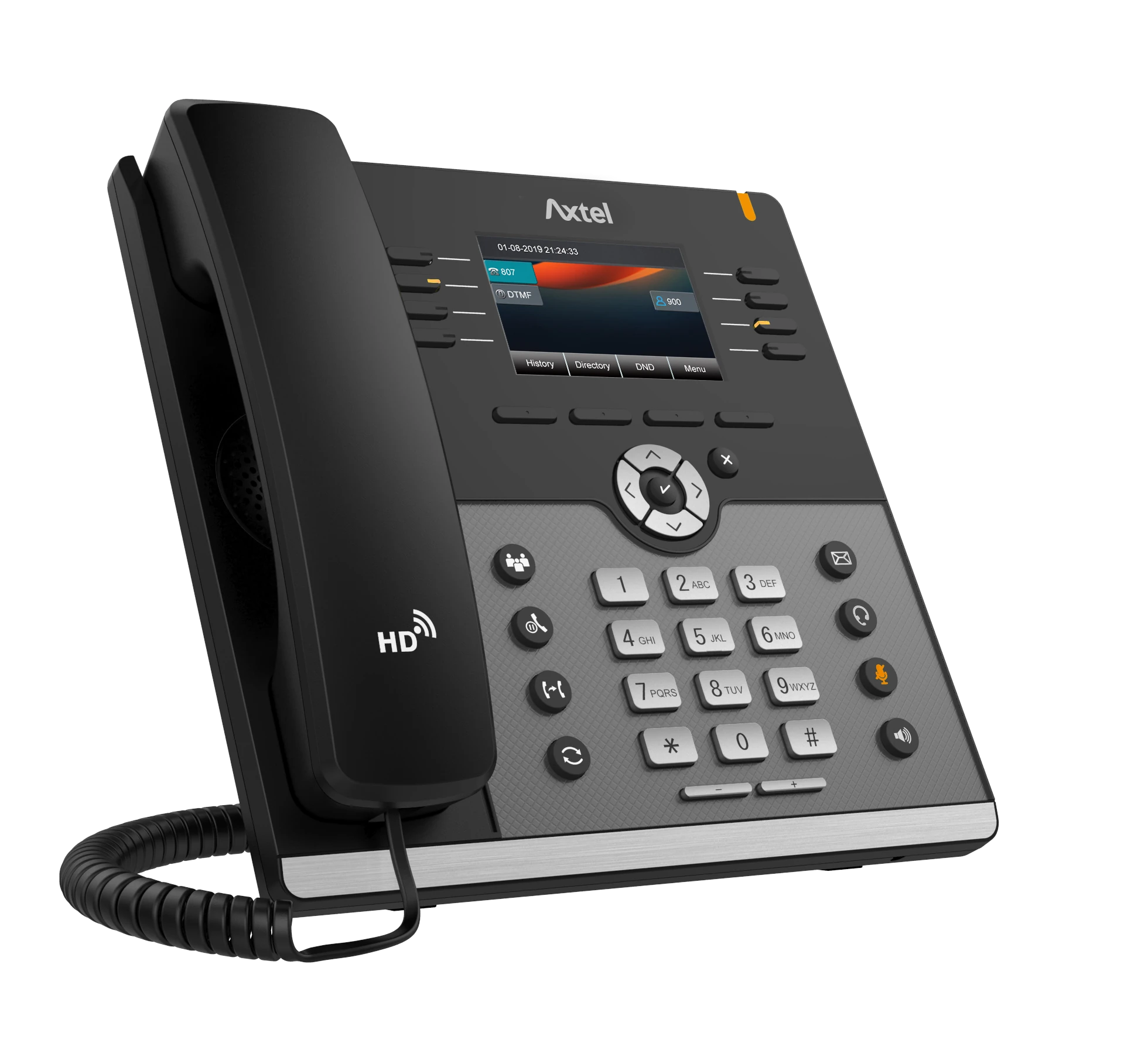 Axtel AX-500W - Téléphone IP WiFi Bluetooth 12 comptes SIP PoE - AX-500W