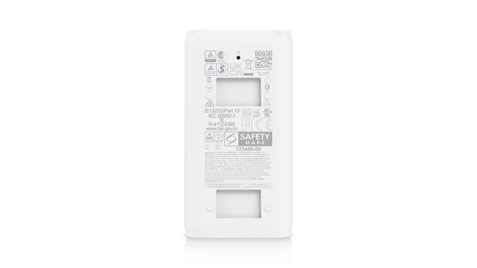 Ubiquiti U-POE - Injecteur PoE 15W 1GB