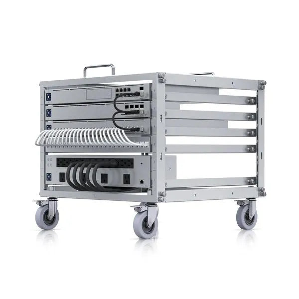 Ubiquiti U-RACK-6U-TL - Mini rack 6U sur roulette montage sans outils