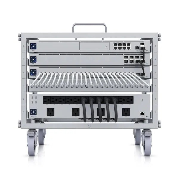Ubiquiti U-RACK-6U-TL - Mini rack 6U sur roulette montage sans outils