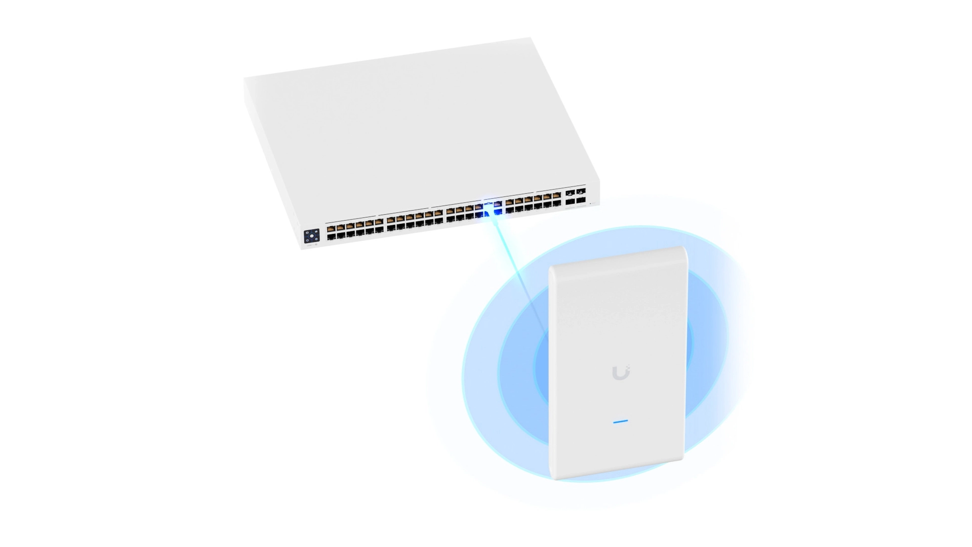 Ubiquiti U6-MESH-PRO - Point d'accès WiFi 6 intérieur/extérieur Mesh