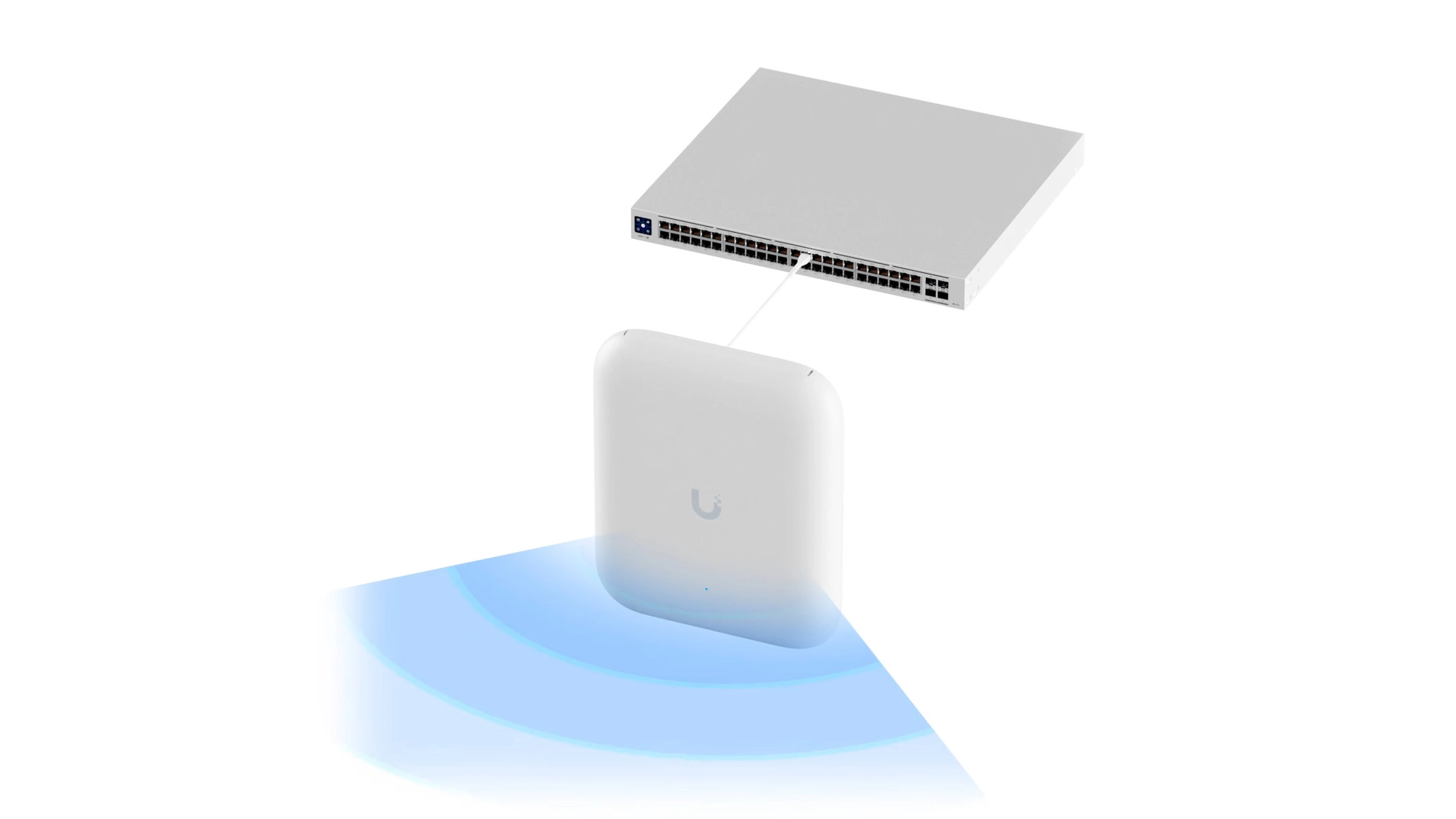 Ubiquiti U7-PRO-OUTDOOR - Point d'accès WiFi 7 tri-bande IP67