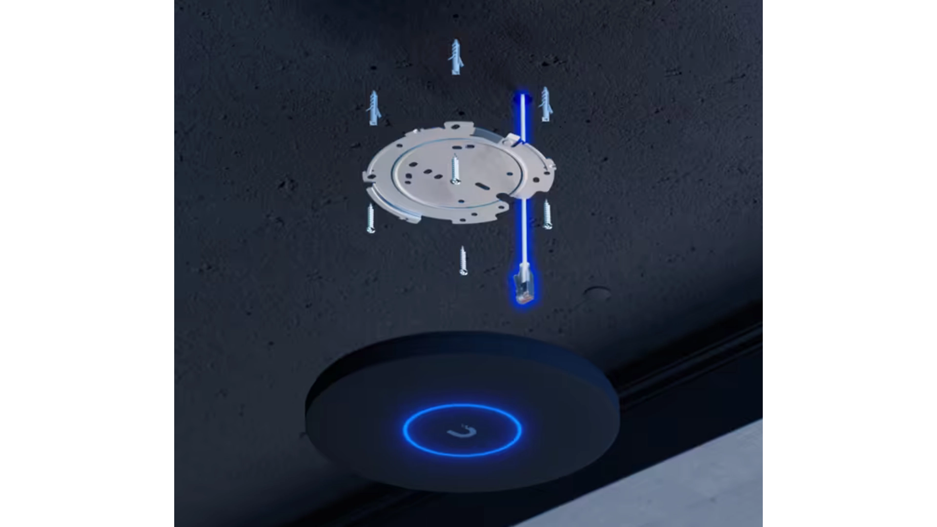Ubiquiti U7-PRO-XGS-B - Point d'accès WiFi 7 tri-bande 10GbE