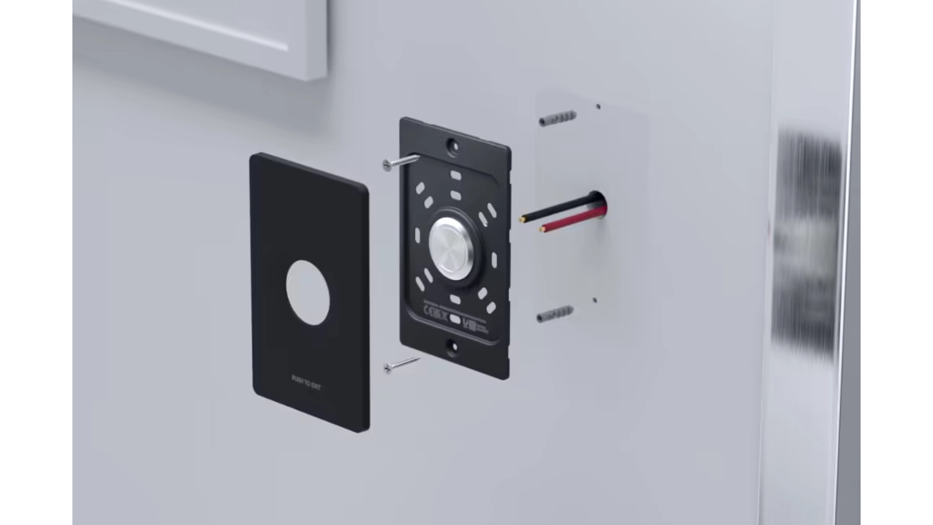 Ubiquiti UA-BUTTON - Bouton d'accès sans contact pour contrôle d'entrée