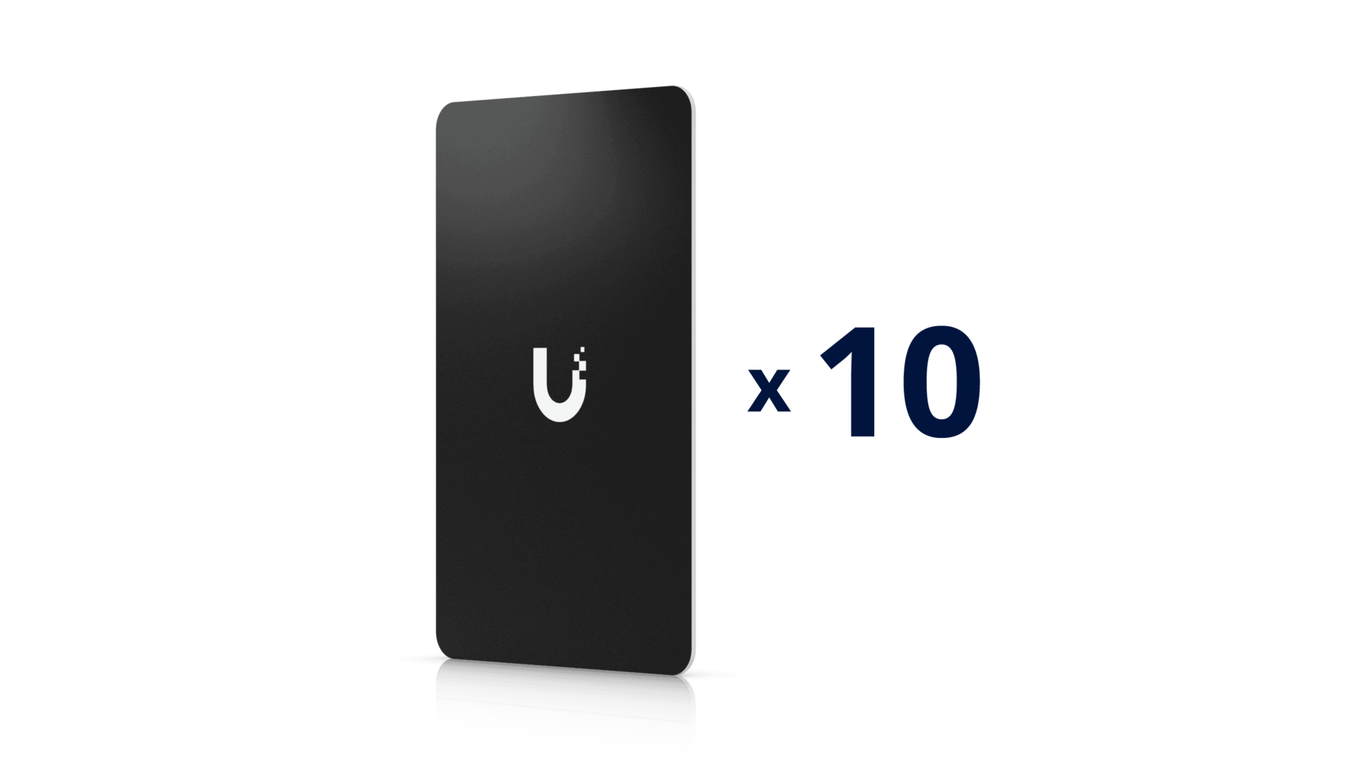 Ubiquiti UA-CARD-B-10 - Pack de 10 cartes NFC noires