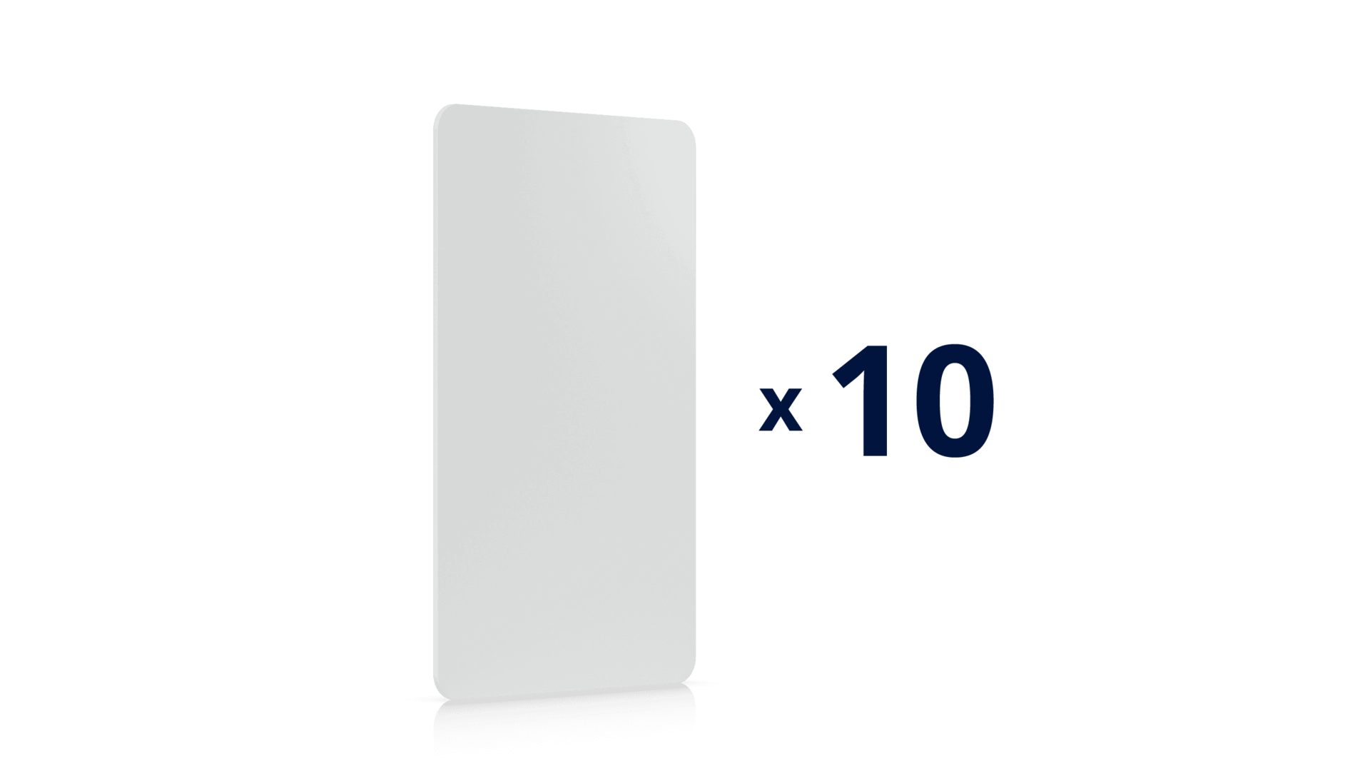 Ubiquiti UA-CARD-W-10 - Pack de 10 cartes NFC blanches