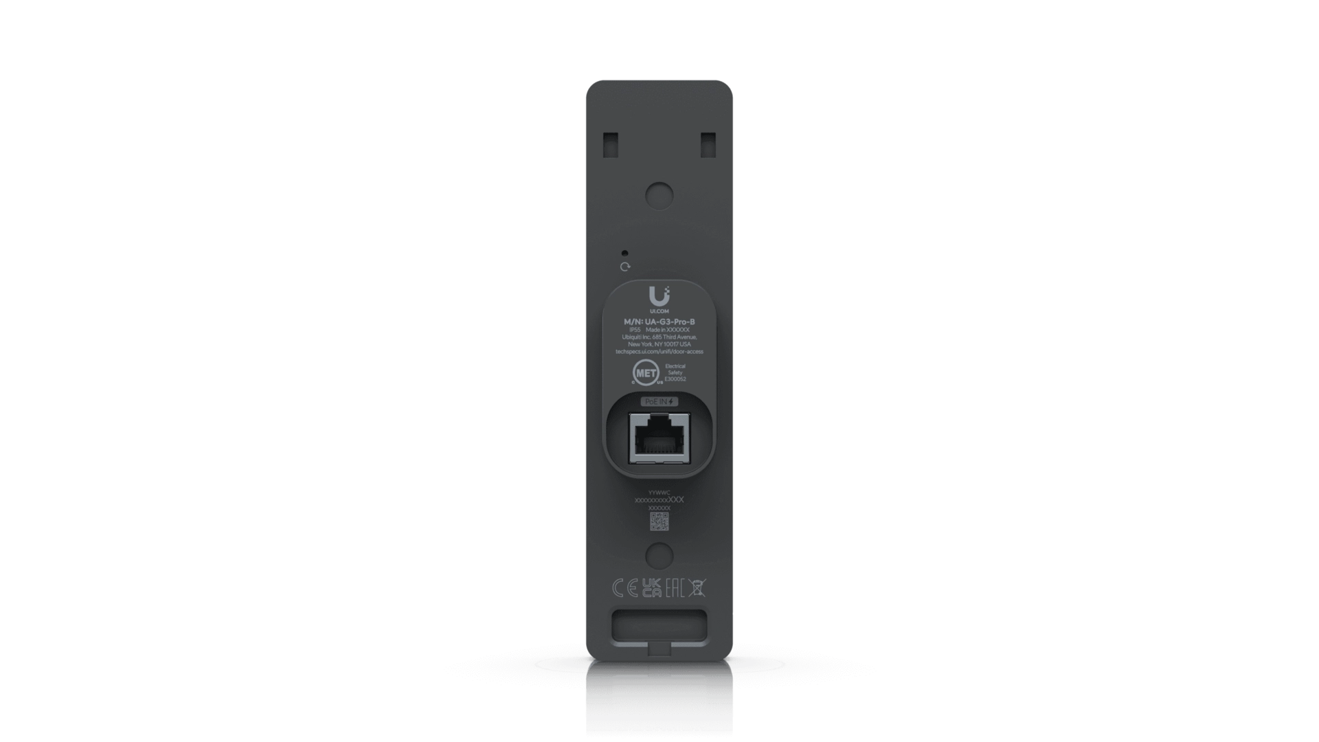 Ubiquiti UA-G3-PRO-B - Lecteur NFC intérieur/extérieur avec caméra et écran tactile