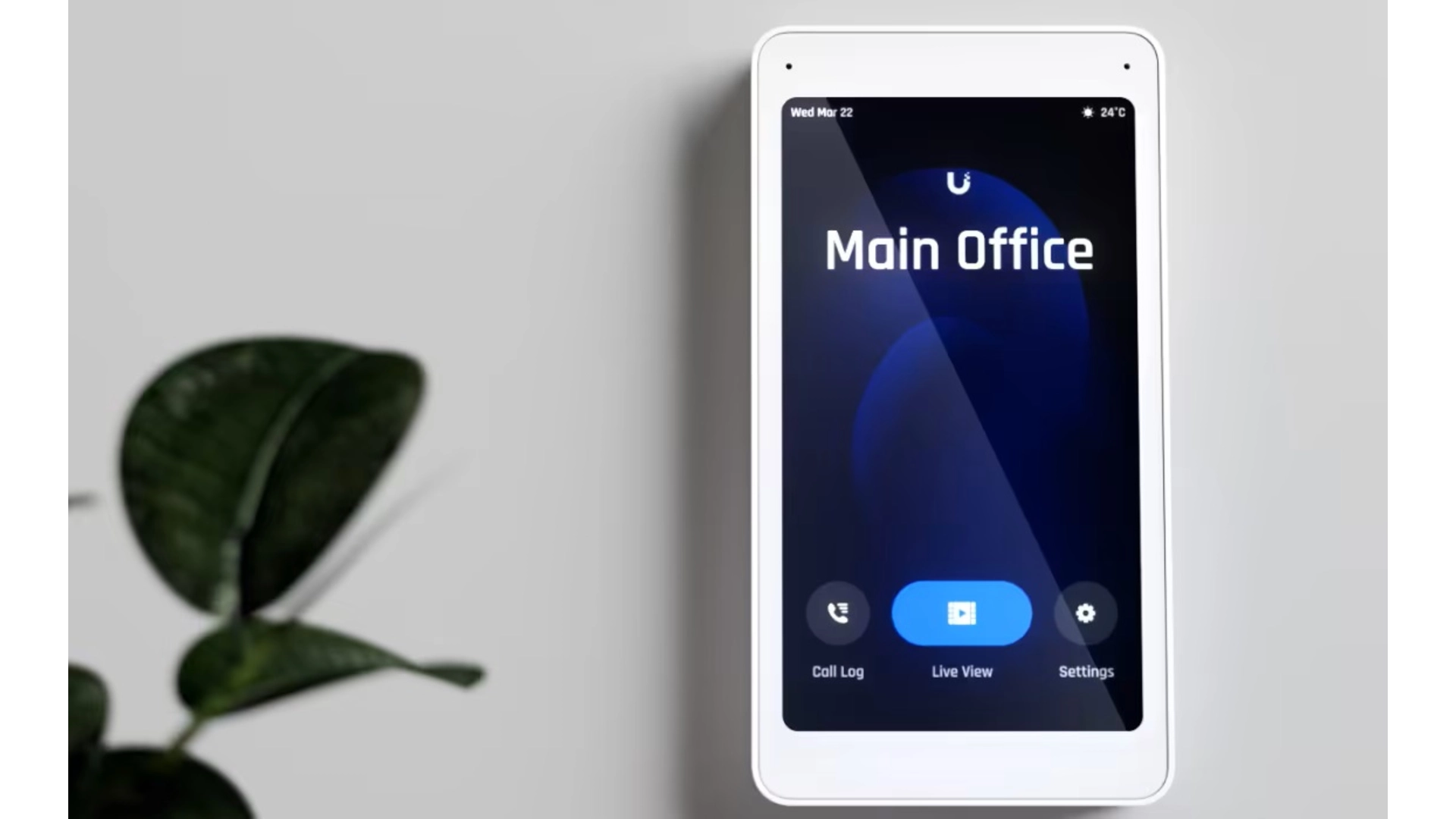 Ubiquiti UA-INTERCOM-VIEWER - Écran intercom couleur 5'' PoE