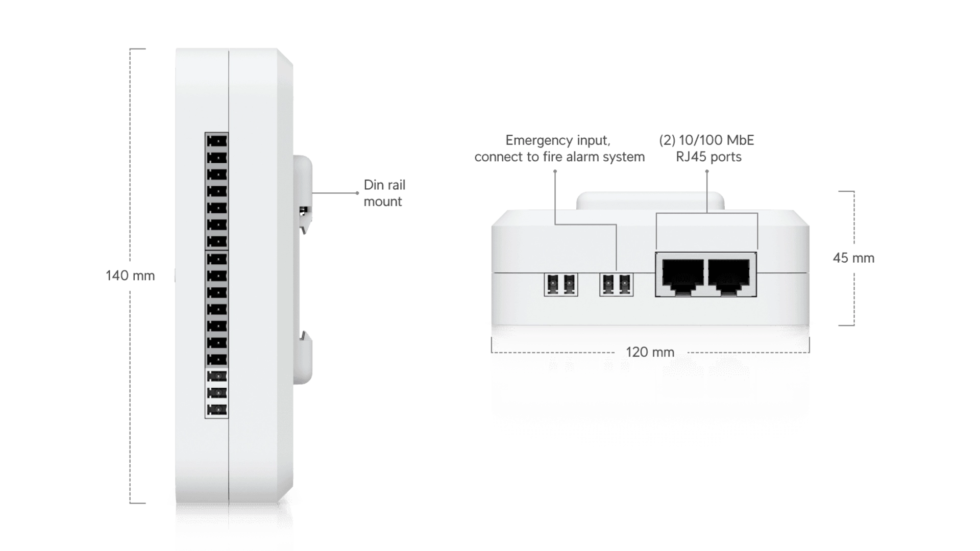 Ubiquiti UA-RETROFIT-HUB-2 - Retrofit hub Wiegand OSDP 2 portes
