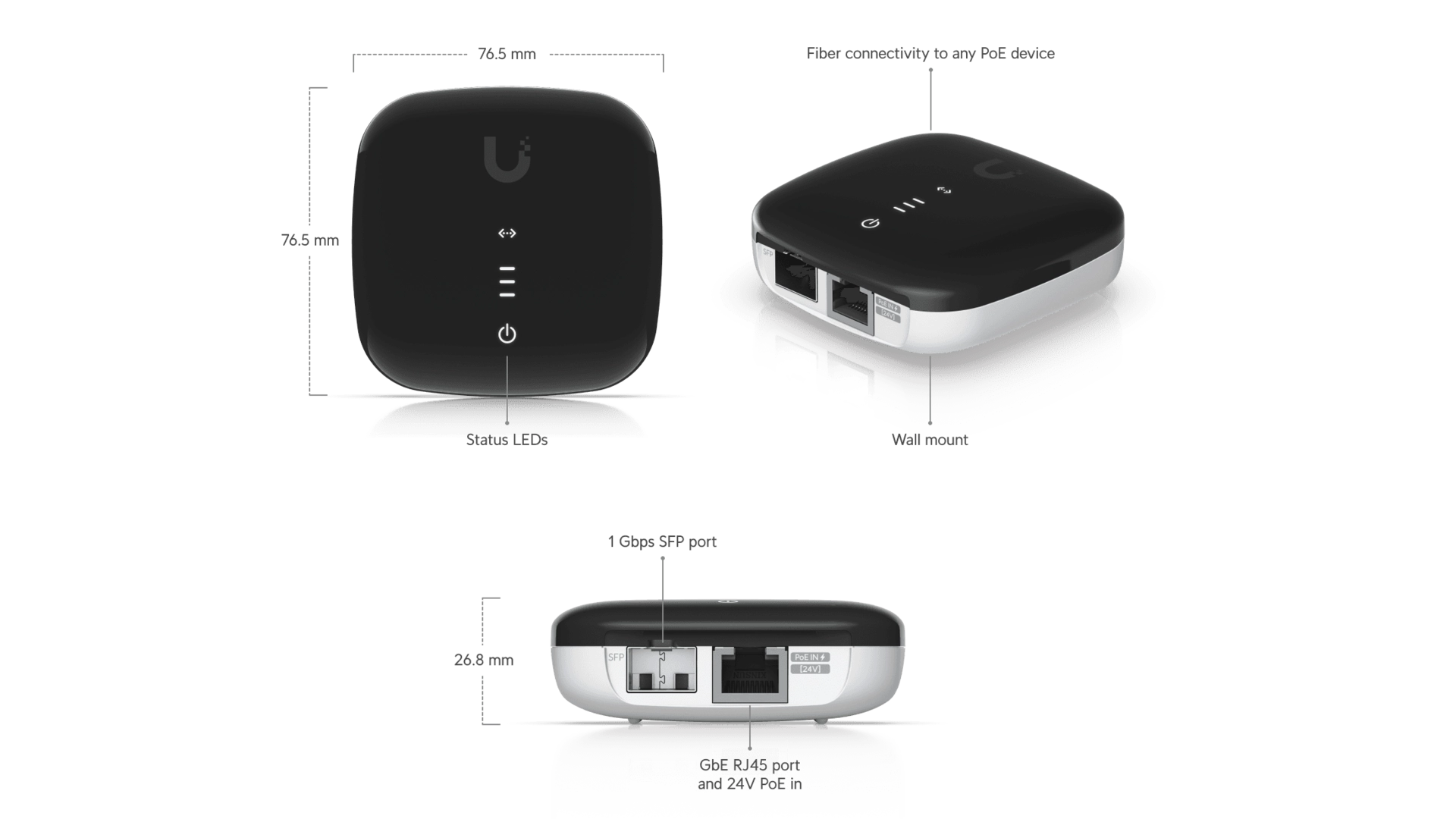 Ubiquiti UACC-AE - Convertisseur fibre vers Ethernet 10GE