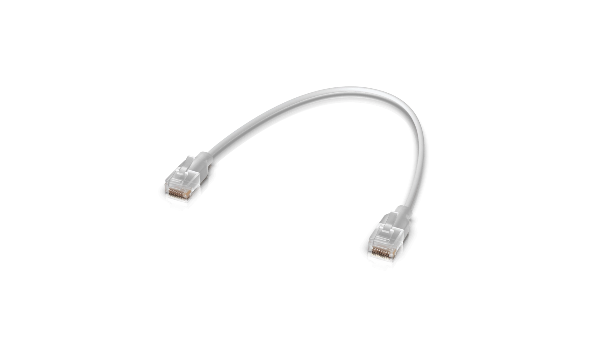 Ubiquiti UACC-CABLE-PATCH-E03 - Câble Patch EtherLighting 0,30m Blanc