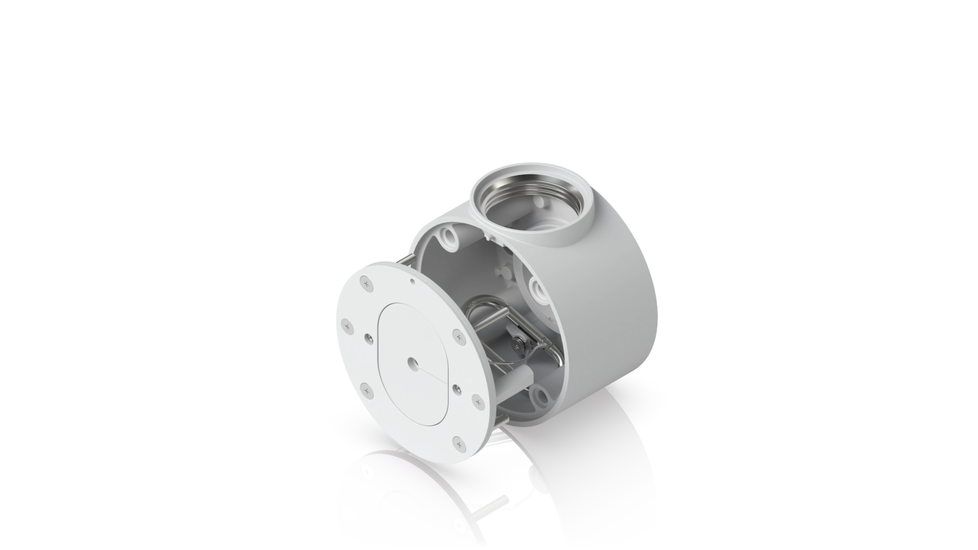 Ubiquiti UACC-CAMERA-CJB-W - Boîte de jonction Dôme et Turret compact blanc