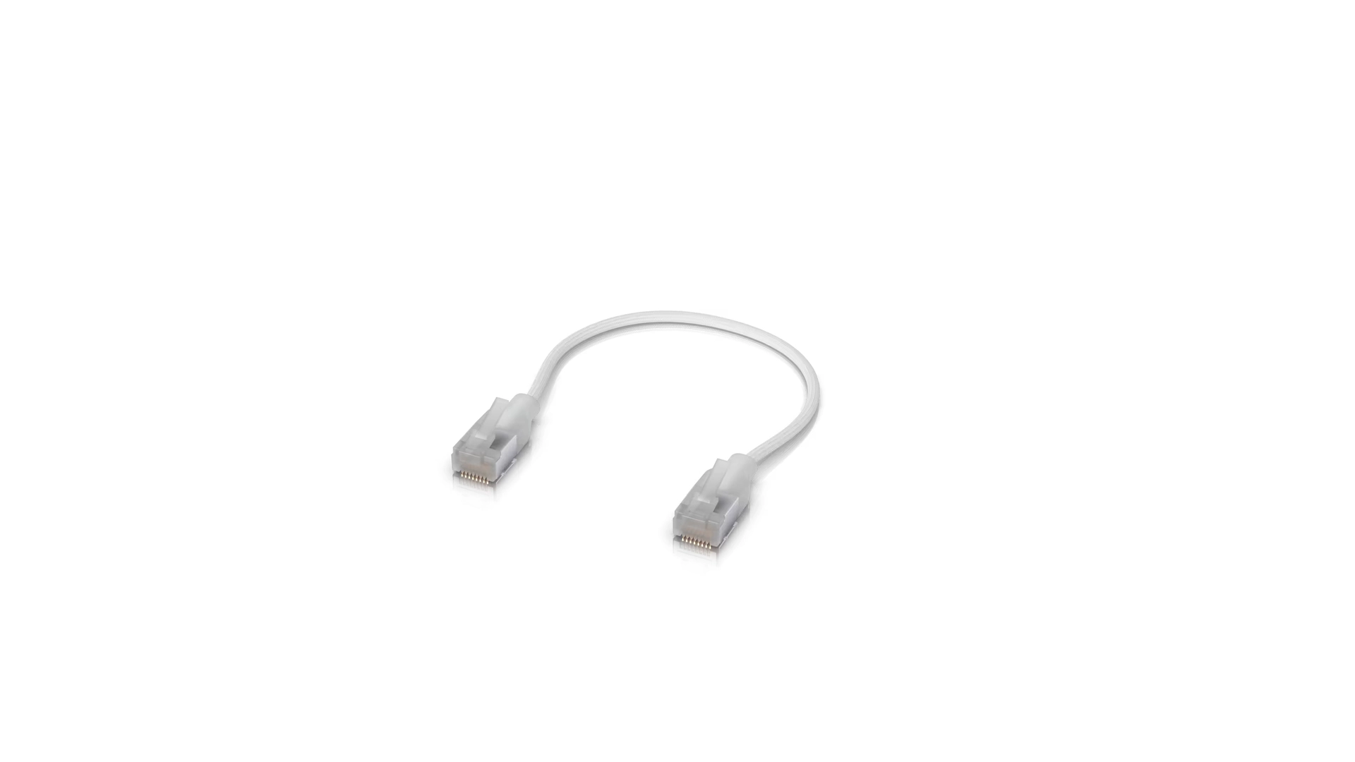 Ubiquiti UACC-CABLEPELC6A015W - Câble de brassage C6A 0,15m blanc