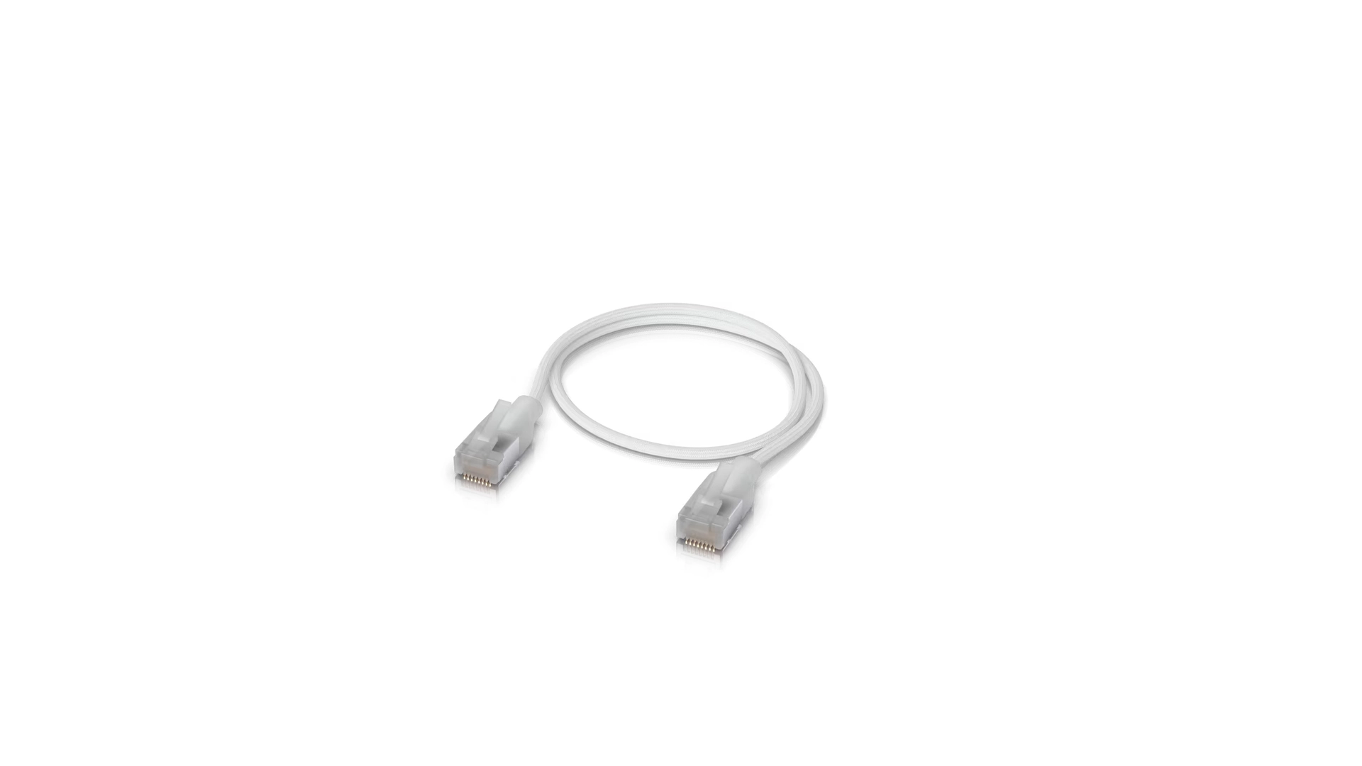 Ubiquiti UACC-CABLEPELC6A03W - Câble Patch C6A 0,3m Blanc
