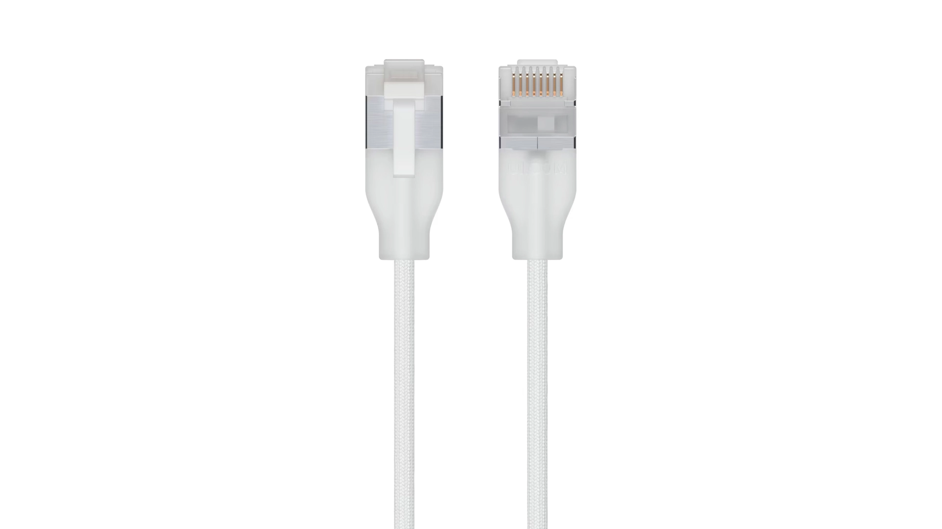 Ubiquiti UACC-CABLEPELC6A03W - Câble Patch C6A 0,3m Blanc
