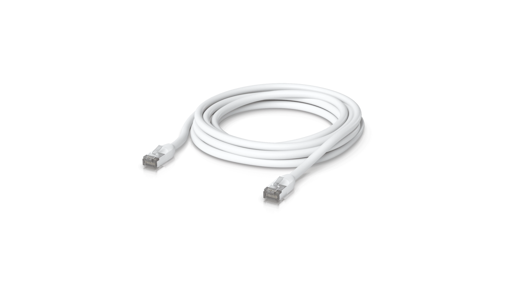 Ubiquiti UACC-CABLE-PATCH-O15 - Câble RJ45 extérieur C6A 15m blanc