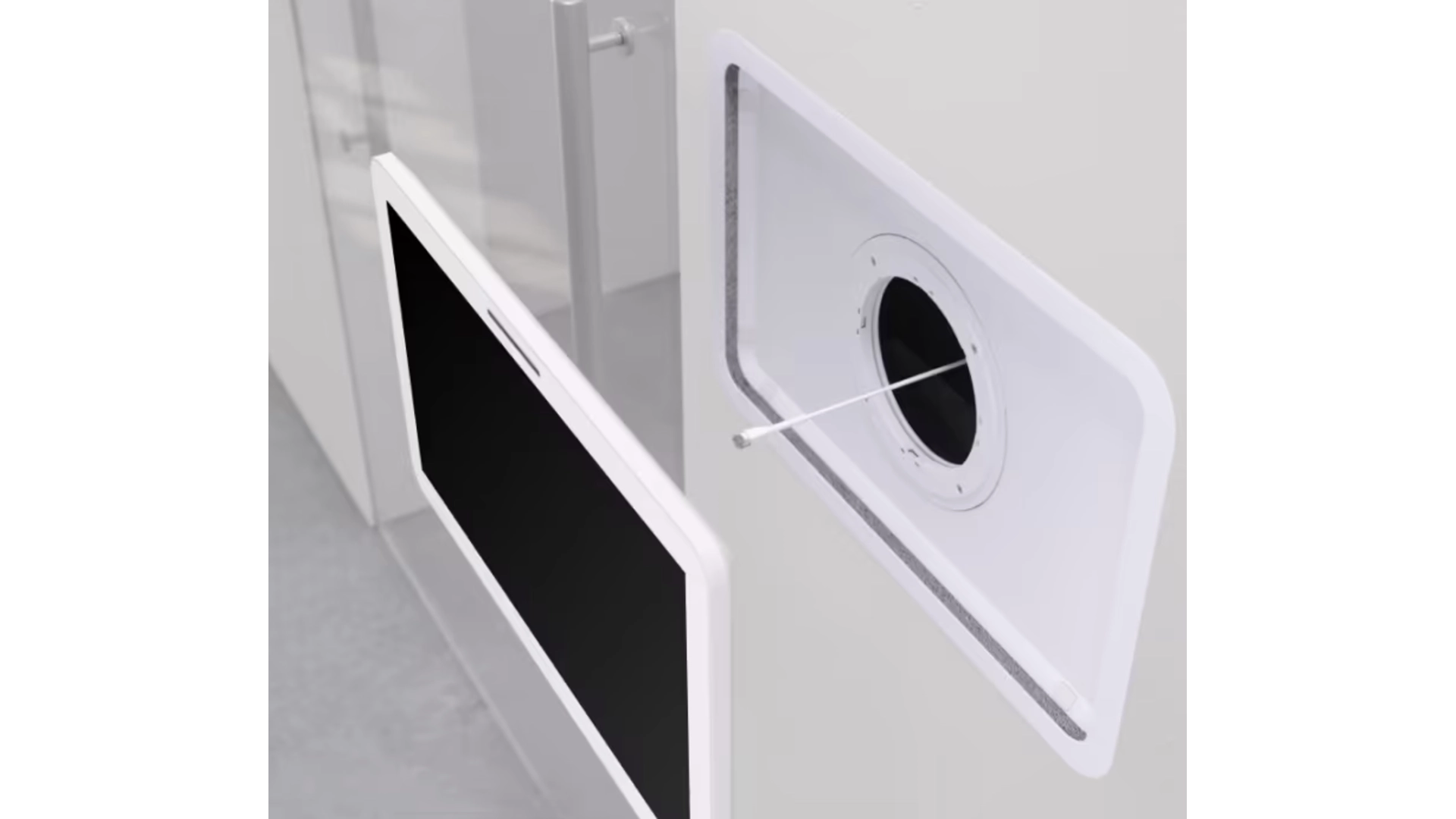Ubiquiti UACC-DISPLAY-FM - Support mural encastré pour display
