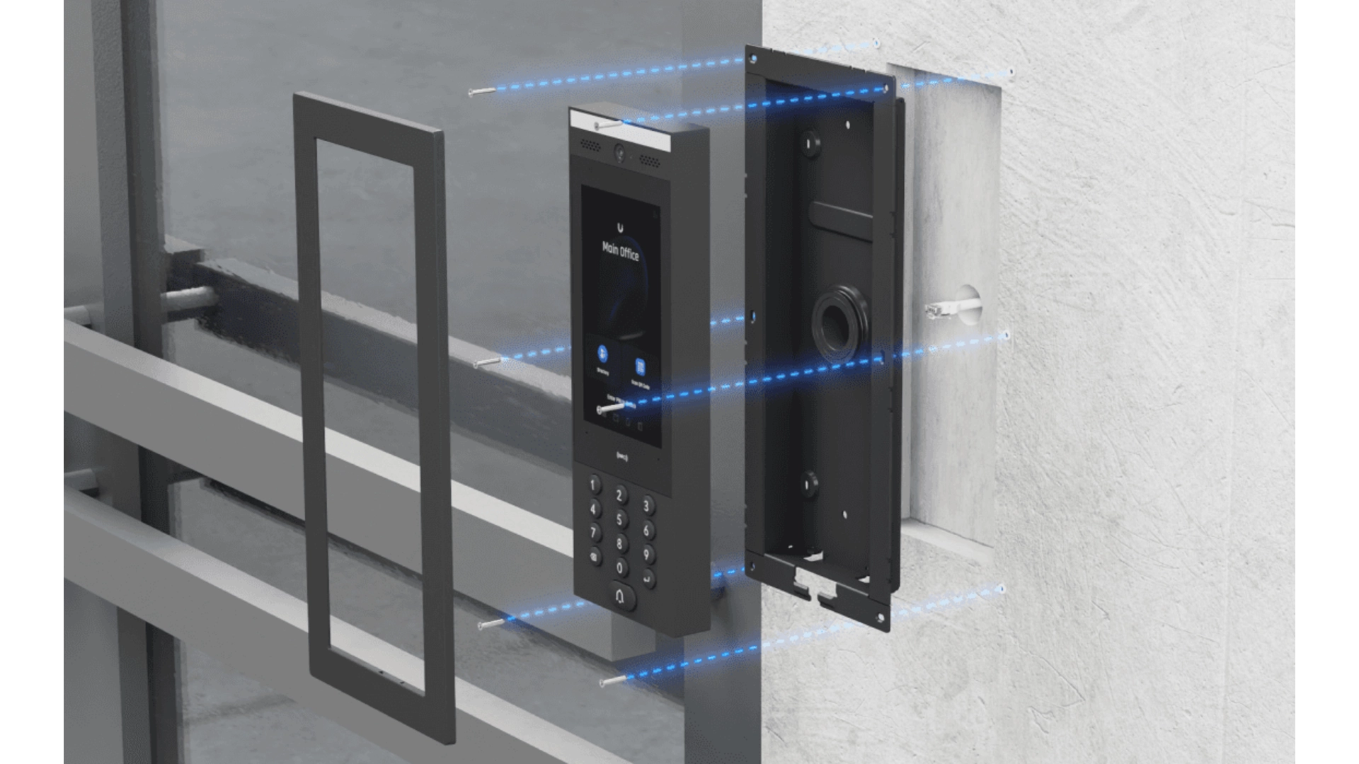 Ubiquiti UACC-INTERCOM-FM - Support interphone encastré