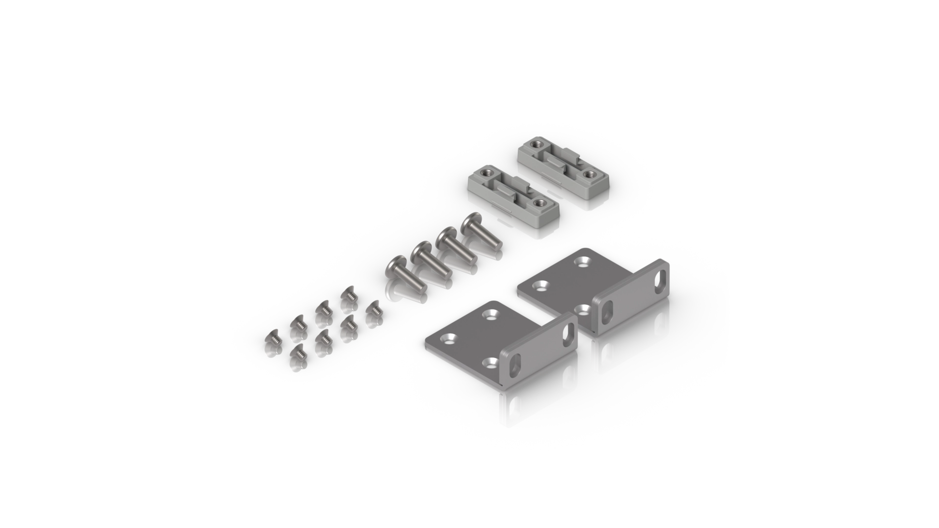 Ubiquiti UACC-RACK-EAR-1U - Kit de montage rack 1U