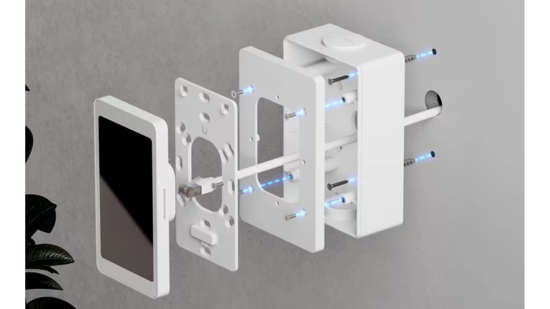 Ubiquiti UACC-READER-JB-W - Boîte de jonction blanche pour lecteurs d'accès
