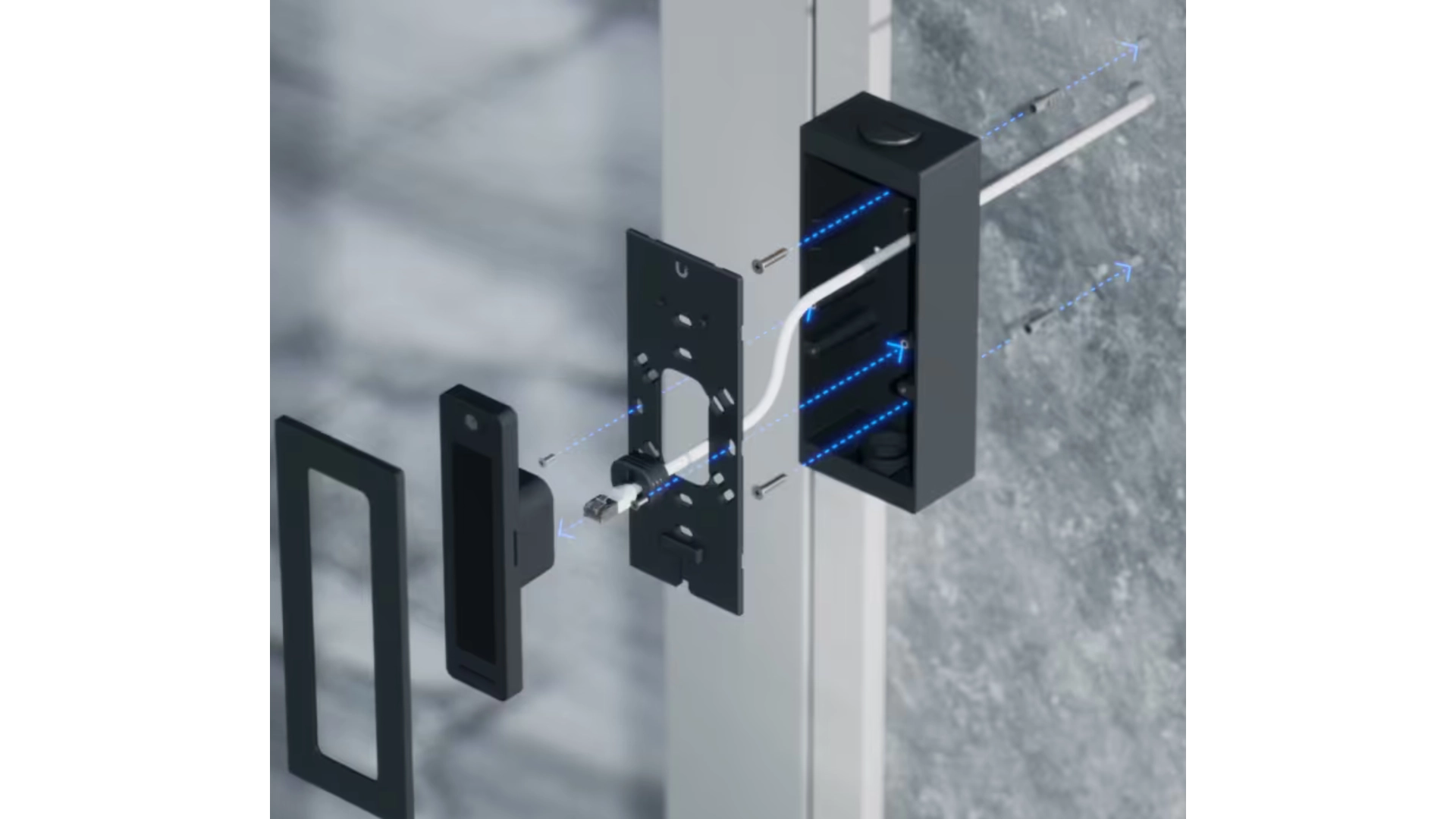 Ubiquiti UACC-READER-PRO-JB-B - Boîte de jonction noire