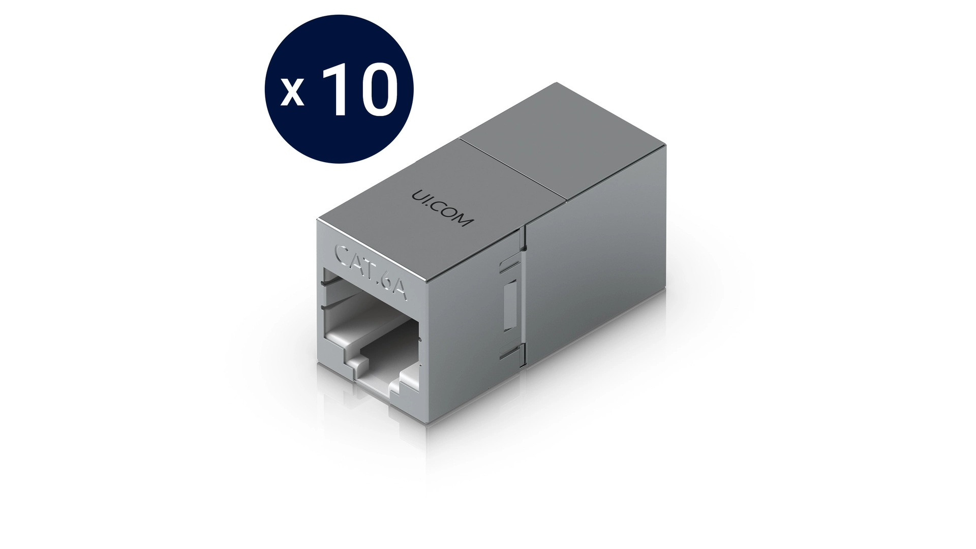 Ubiquiti UACC-RJ45-COUPLEUR-C - Pack 10 coupleurs RJ45 Cat 6A