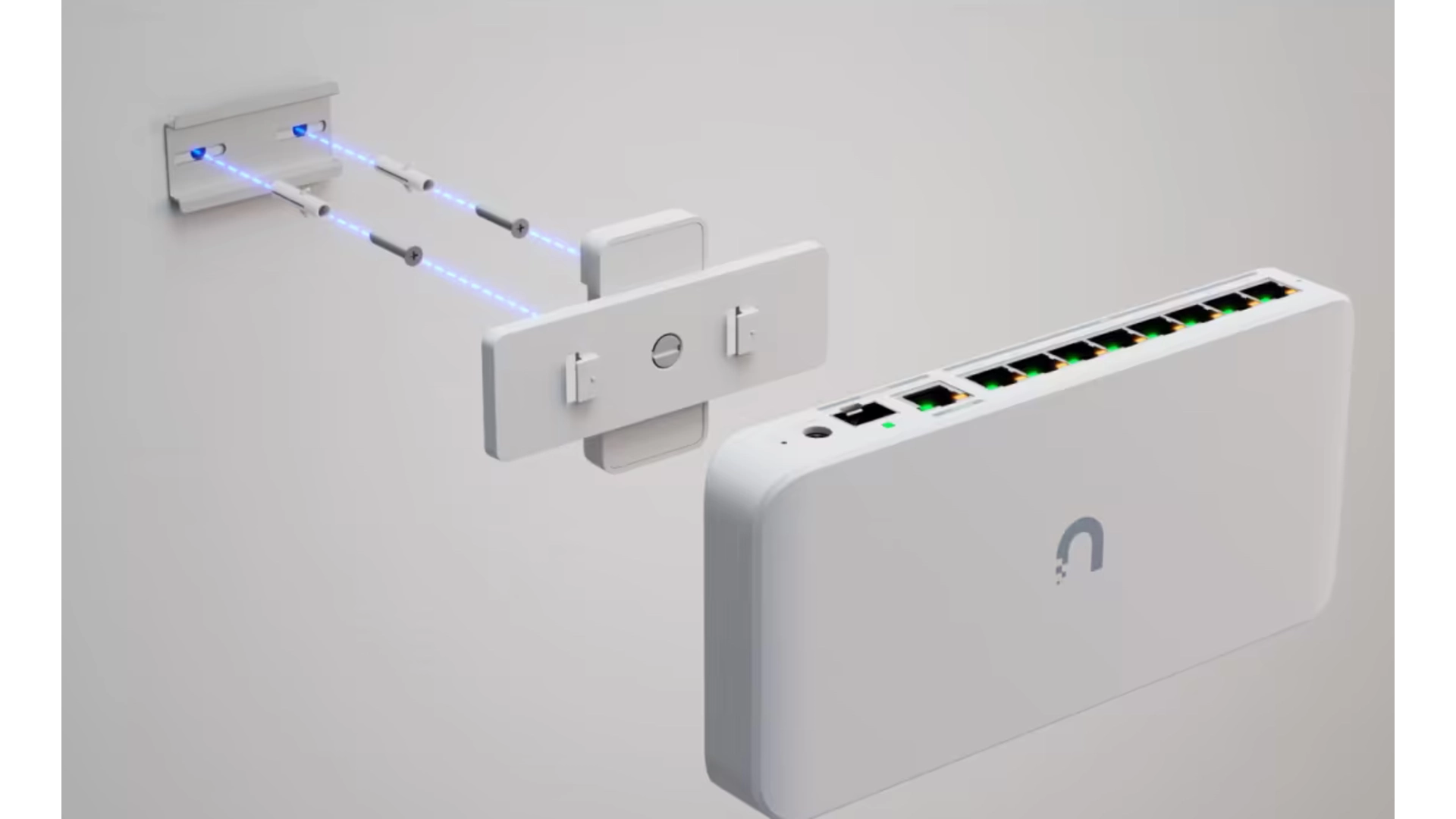 Ubiquiti UACC-SWITCH-DIN - Support rail DIN pour switches UniFi