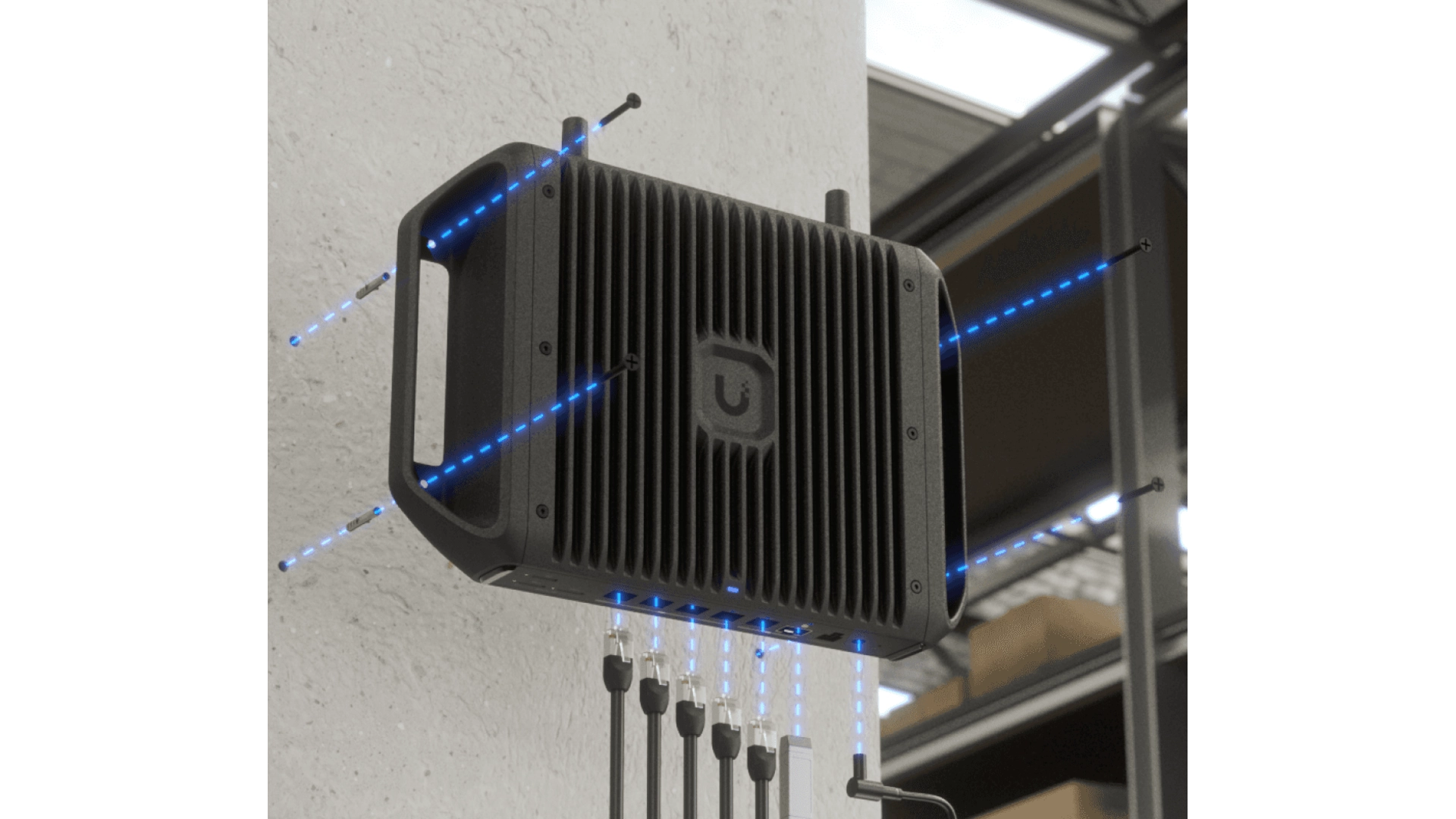 Ubiquiti UCG-INDUSTRIAL - Passerelle durcie 10GbE 270W PoE