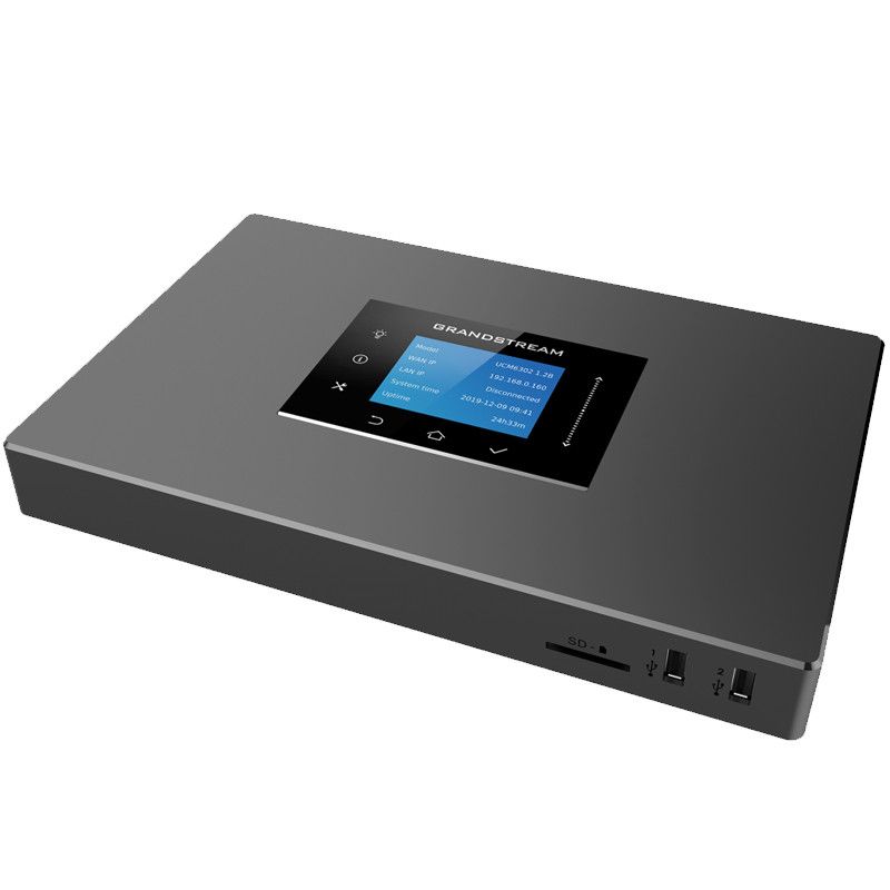 Grandstream UCM6302A IP pbx 2FXO / 2FXS - audio uniqueme 500 utilisateurs, 2 trunks SIP