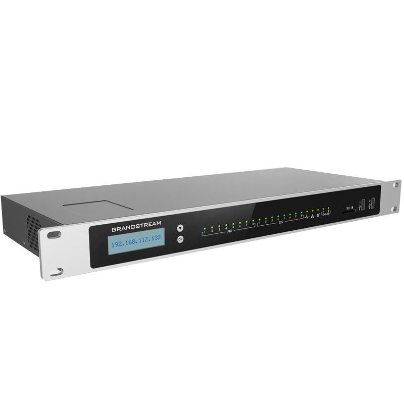 Grandstream UCM6308A IP pbx 8FXO/8FXS - audio uniquement 1500 utilisateurs, 150 trunks SIP