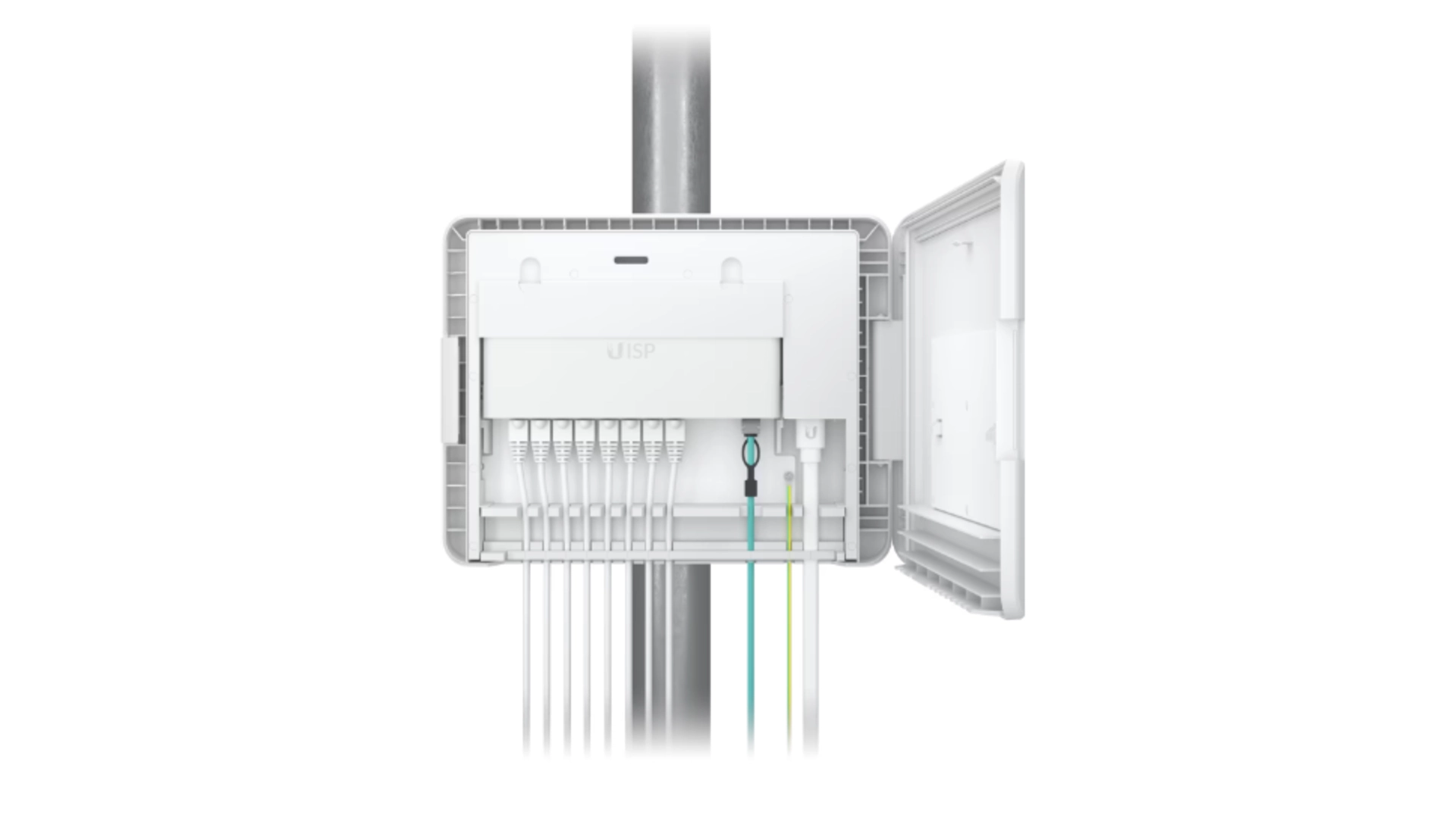 Ubiquiti UISP-BOX - Coffret IPX6 montable poteau ou mur