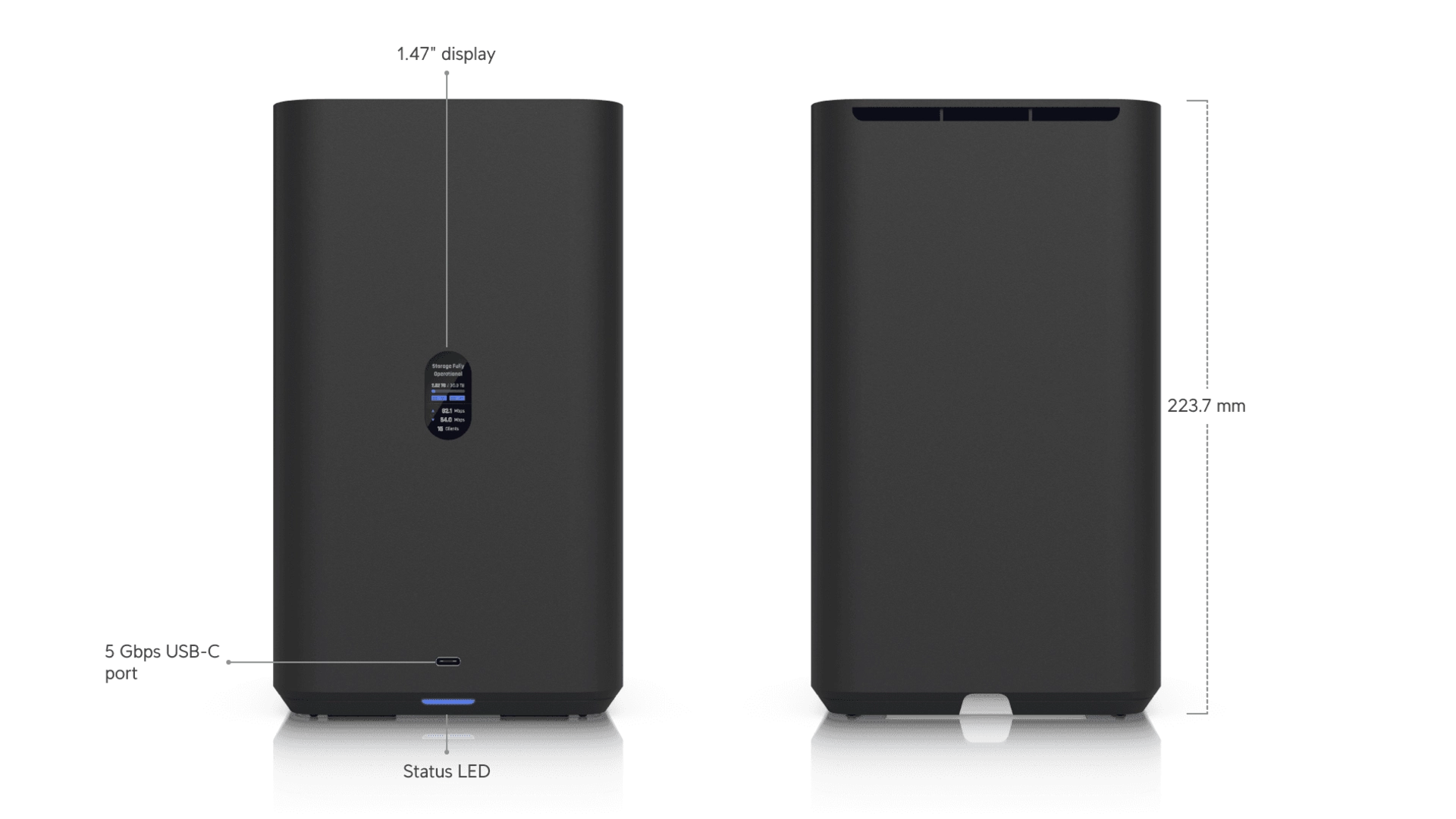 Ubiquiti UNAS-2-B-EU - NAS 2 baies 2,5Gbps 4GB