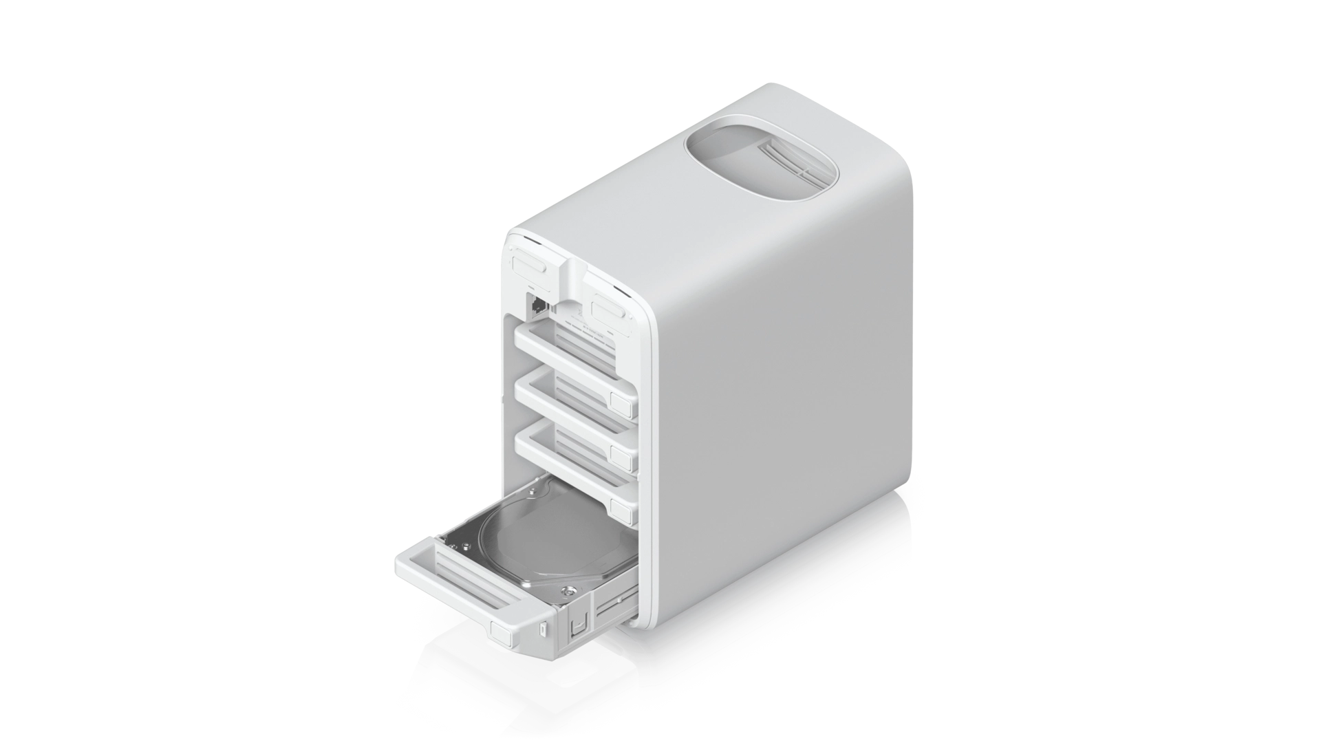 Ubiquiti UNAS-4-W-EU - NAS 4 baies 2,5 Gbps blanc