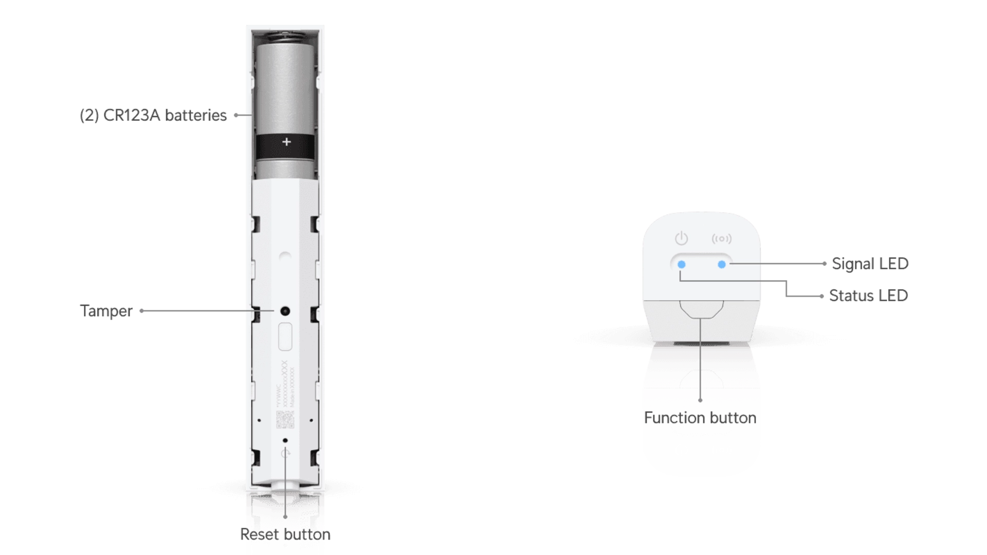 Ubiquiti USL-GLASSBREAK - Détecteur bris de verre sur batterie