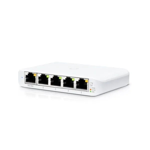 Ubiquiti USW-FLEX-MINI - Switch 5 ports PoE L2 Giga compact