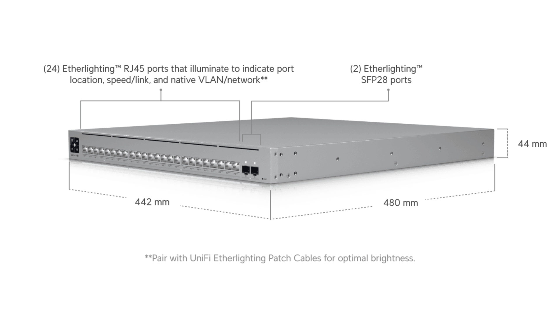Ubiquiti USW-PRO-XG-24-POE - Switch 24 ports PoE++ L3 10GbE