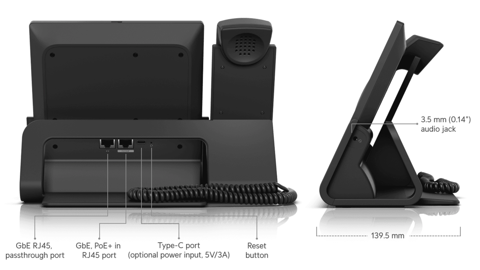Ubiquiti UTP-G3-TOUCH-ENTERPR - Téléphone IP tactile 7 pouces premium