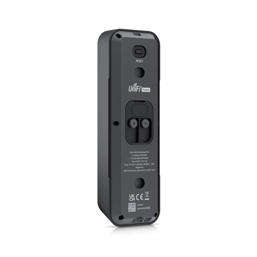 Ubiquiti UVC-G4 DOORBELL PRO - Portier vidéo WiFi dual caméra