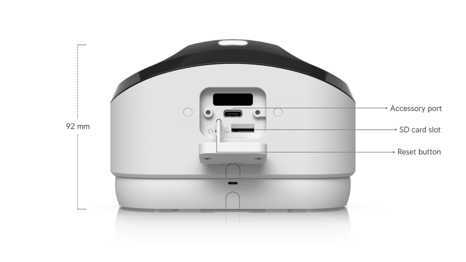 Ubiquiti UVC-G6-180-W - Caméra IP dual sensor 16MP panoramique 180° IA