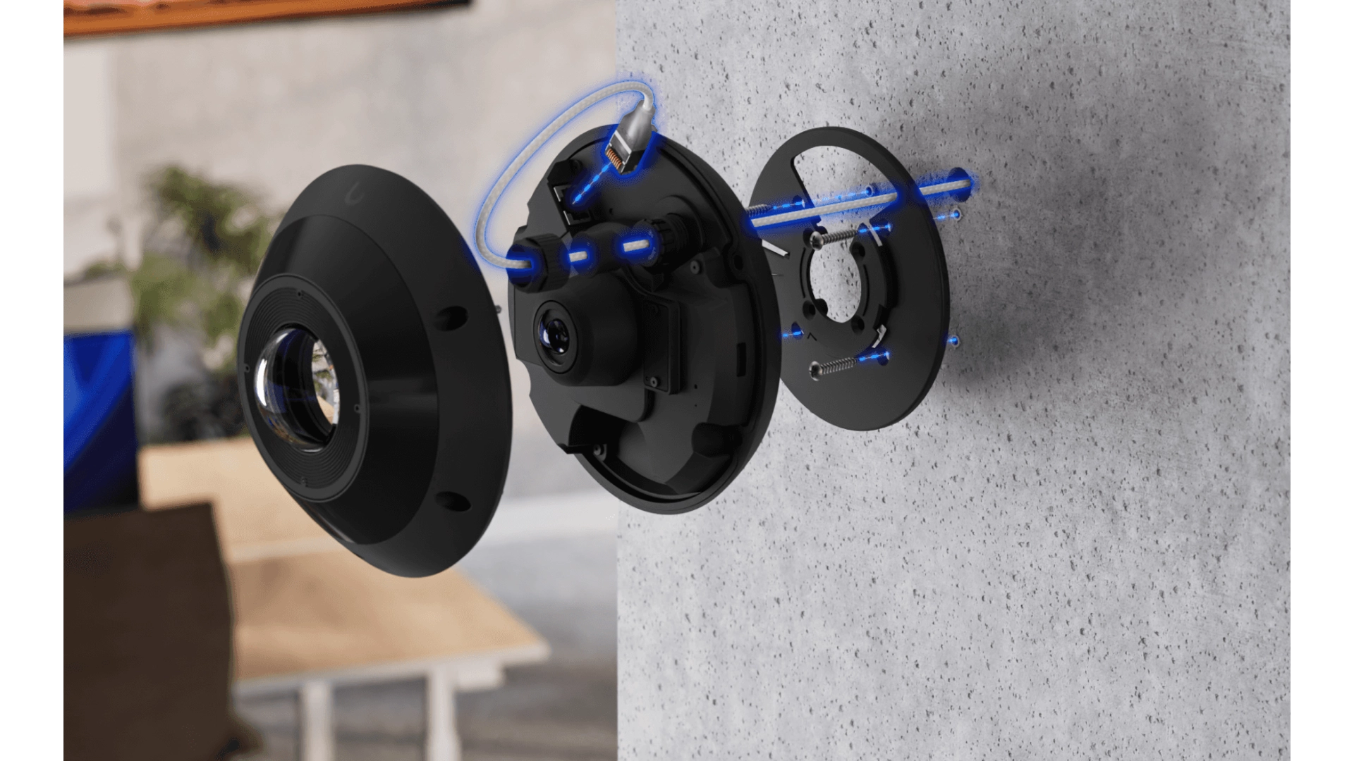 Ubiquiti UVC-G6-PRO-360-B - Caméra panoramique 12MP PoE IP66