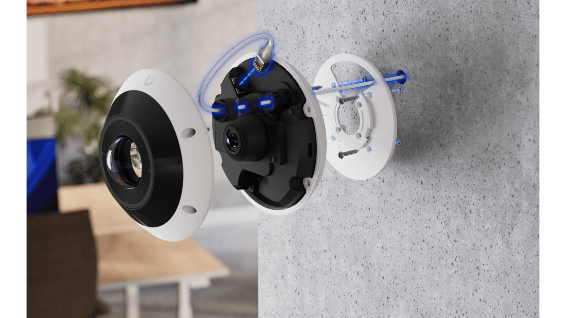 Ubiquiti UVC-G6-PRO-360-W - Caméra panoramique 12MP PoE IP66