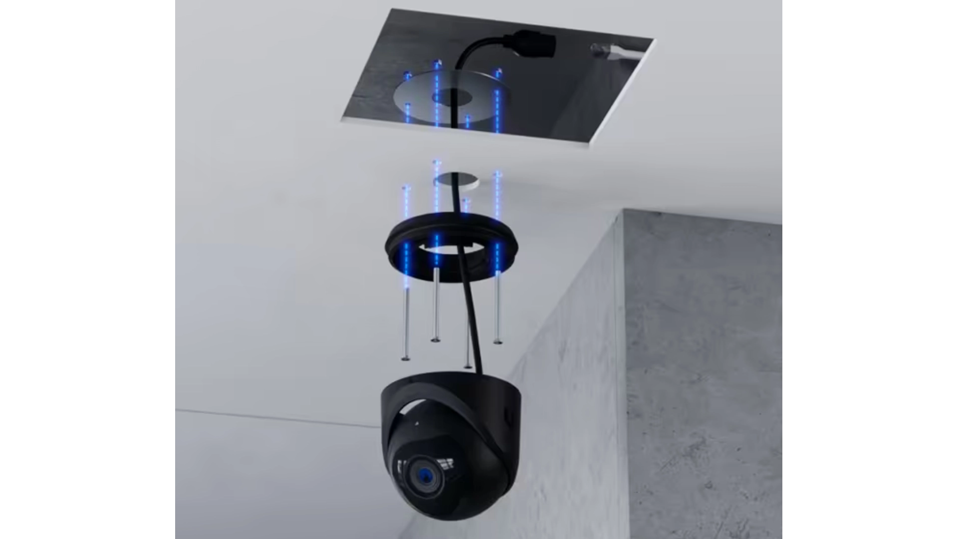 Ubiquiti UVC-G6-TURRET-B - Caméra Turret 4K IP PoE IR 30m