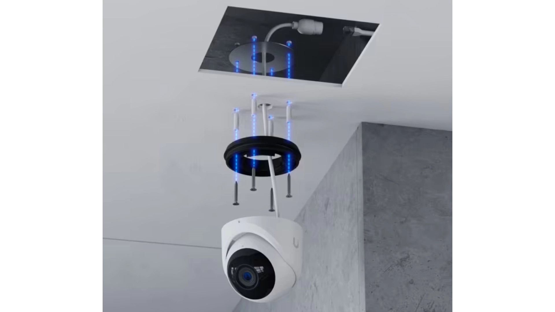 Ubiquiti UVC-G6-TURRET-W - Caméra Turret 4K IP PoE IR 30m