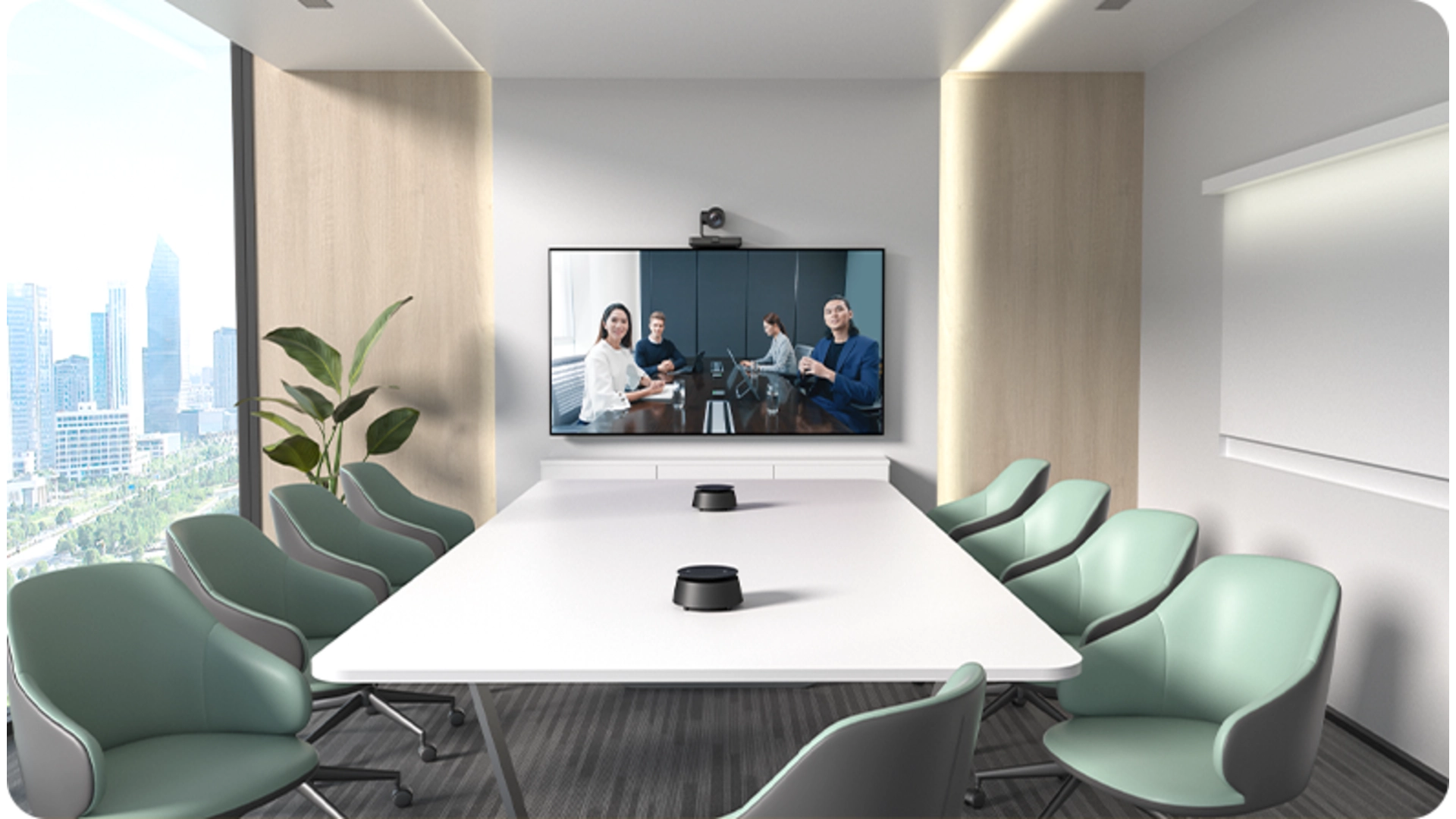 Yealink UVC85-BYOD-200 - Kit camera 4K ptz/hp salle moyenne