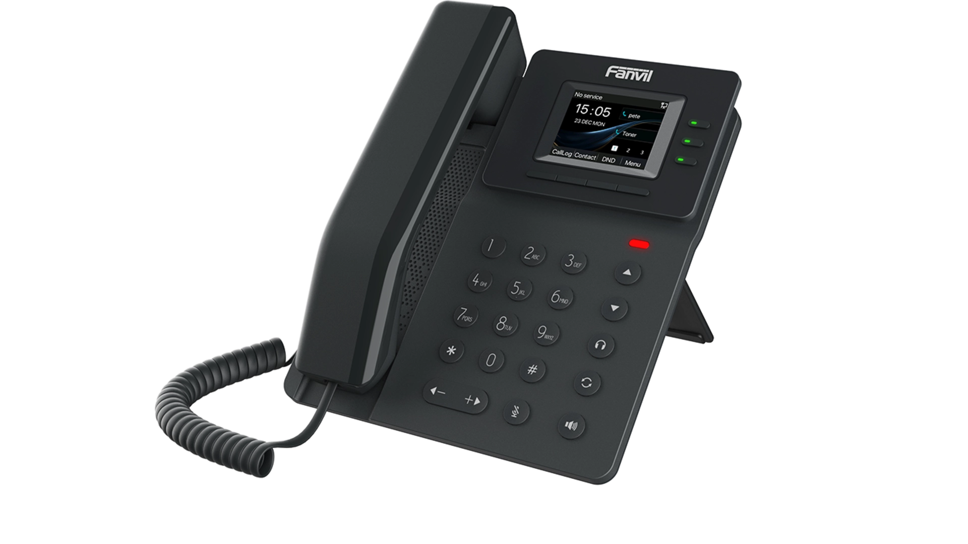 Fanvil V60P - Téléphone IP 4 comptes SIP avec 2 ports Ethernet POE