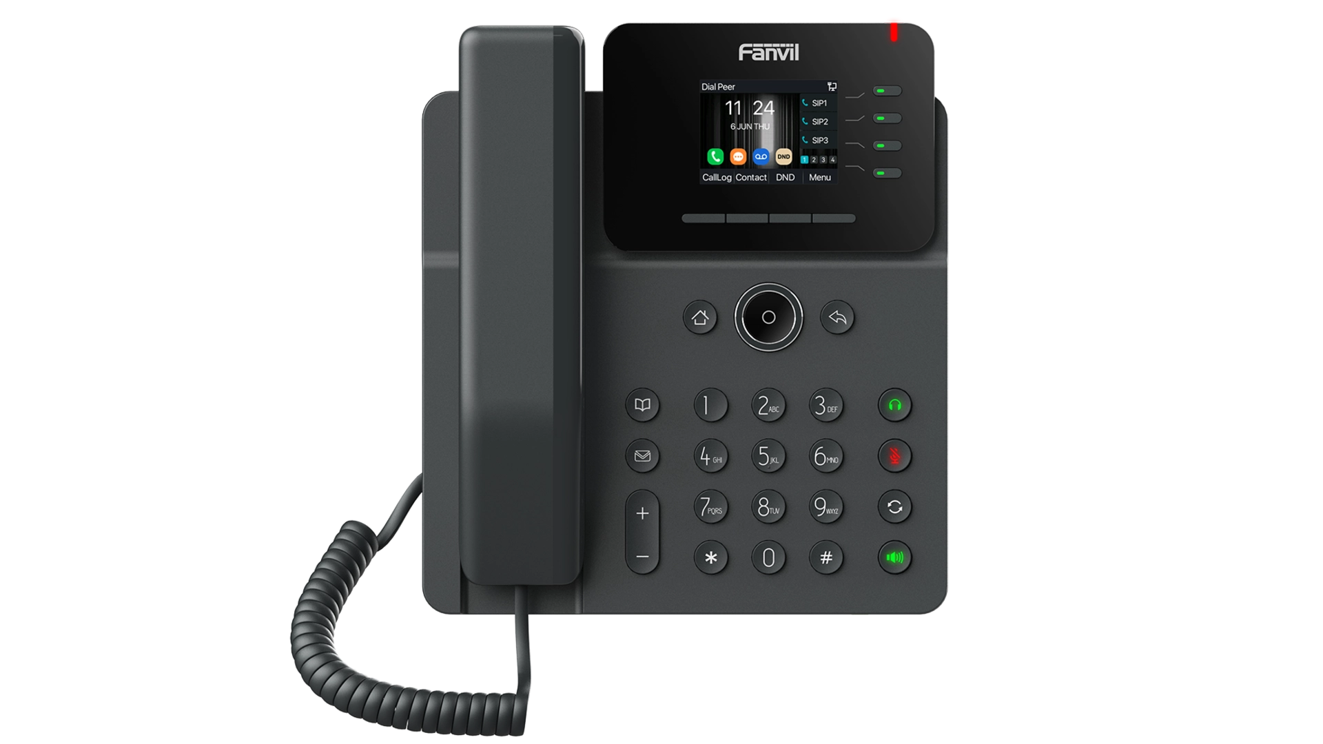 Fanvil V61W - Téléphone IP WiFi 4 comptes SIP PoE 12 touches Giga