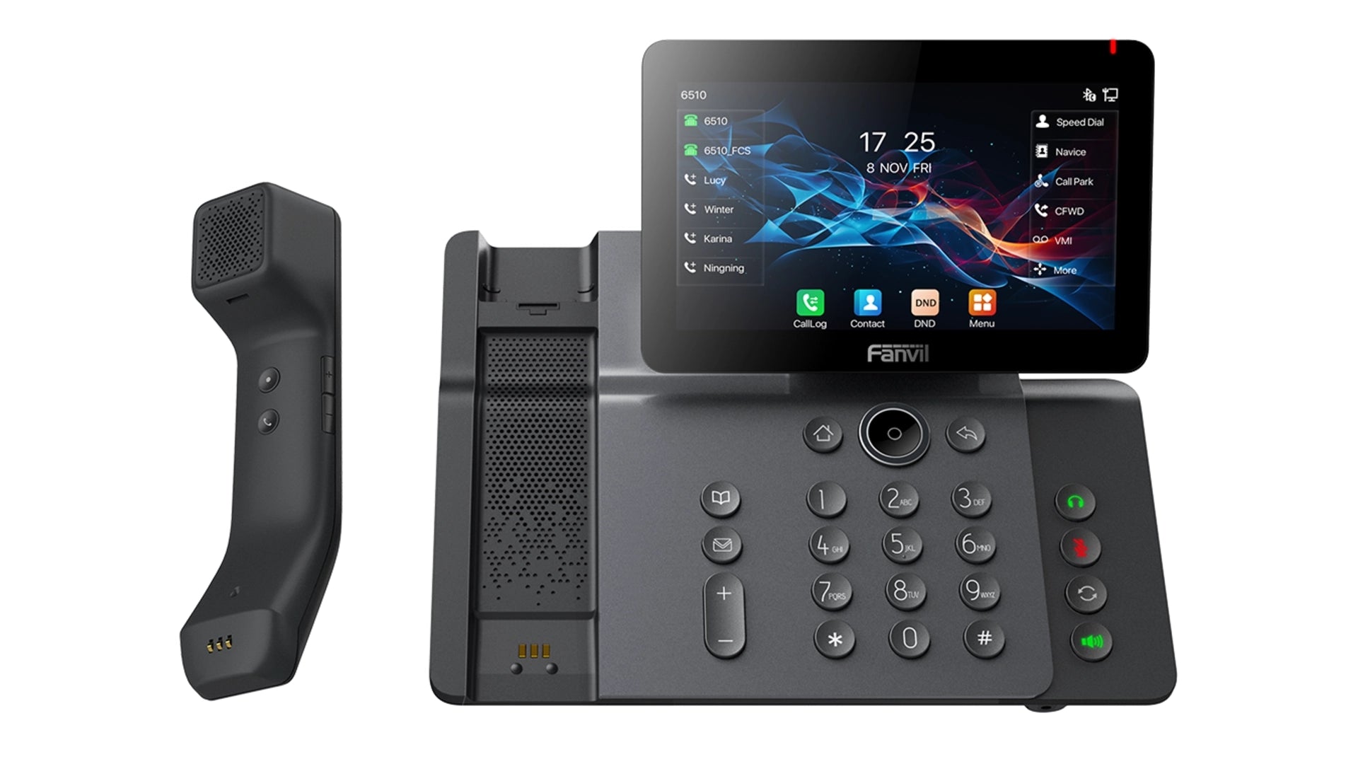 Fanvil V66PRO - Téléphone IP WiFi 20 comptes SIP avec caméra visioconférence