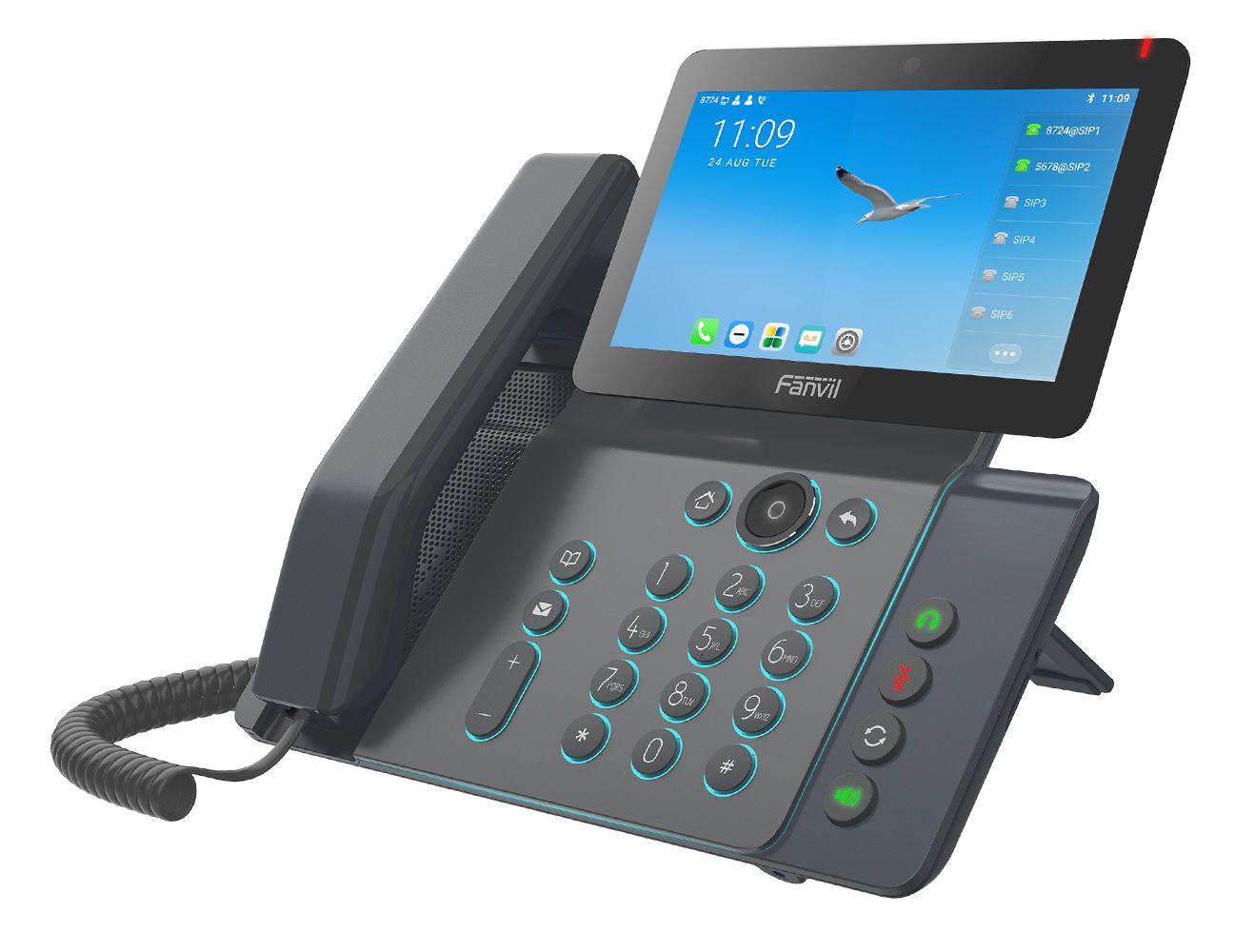Fanvil V67 - Poste IP 20 Lignes SIP Tactile 7' Couleur